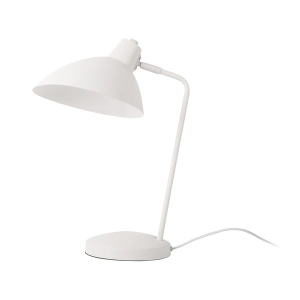 Lampada da tavolo bianca con paralume in metallo (altezza 49 cm) Casque - Leitmotiv