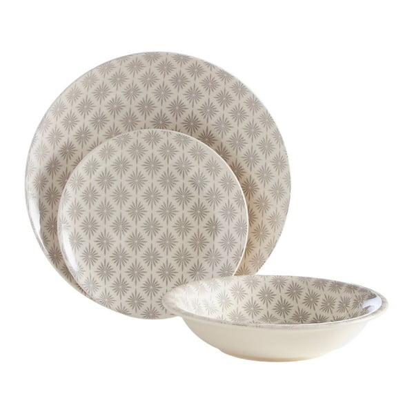 Set da pranzo in gres 12 pezzi Maya - Premier Housewares