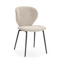 Sedie da pranzo in set color crema 2 pz Maori – Marckeric