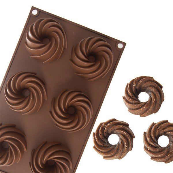 Stampo da forno in silicone per ciambelle 17x28 cm – Orion-image-2