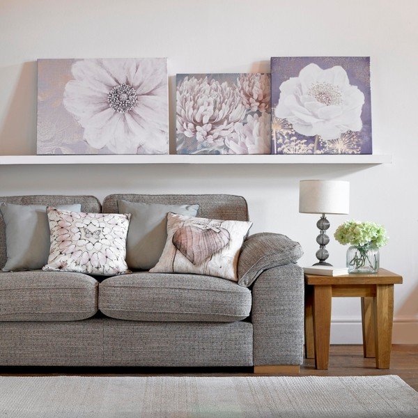 Pittura , 80 x 60 cm Grey Bloom - Graham & Brown-image-1