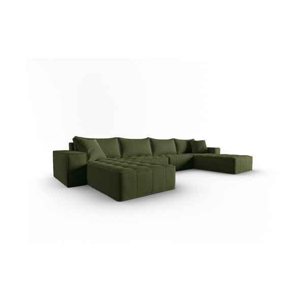 Divano angolare verde Mike - Micadoni Home-image-2