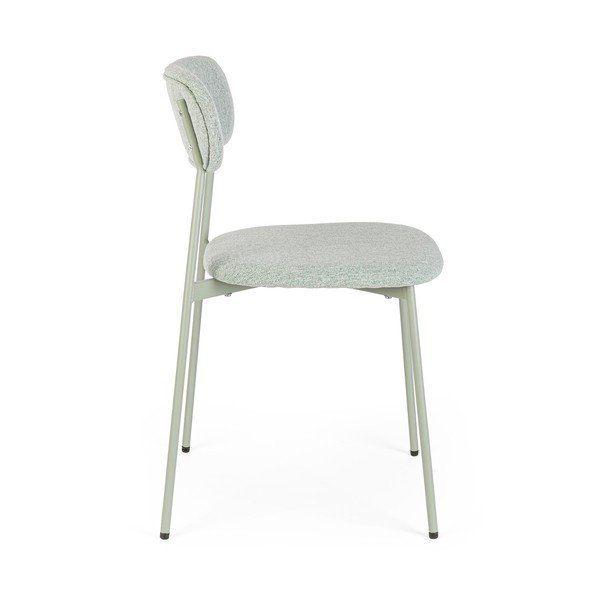 Sedia da pranzo color menta in imbottito Inka – Yes Everyday-image-3