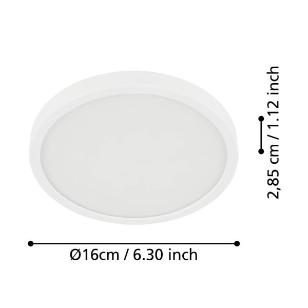 Plafoniera LED bianca FUEVA 5 – EGLO-image-2