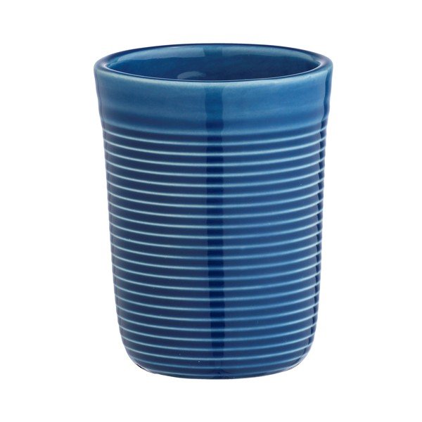 Tazza in ceramica blu per spazzolini da denti Sada - Wenko-image-1