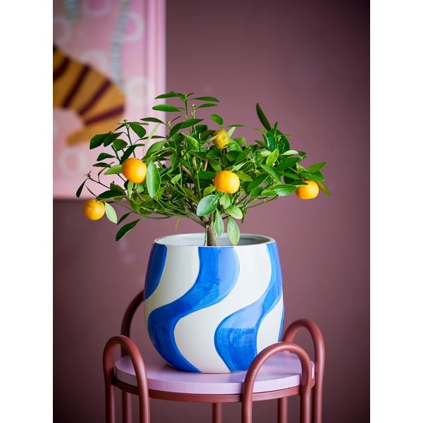 Coprivaso in gres ø 20,5 cm Romy – Bloomingville-image-2