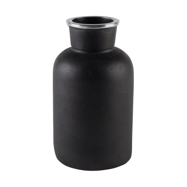 Vaso in alluminio nero zuiver Farma, altezza 20 cm - Zuiver