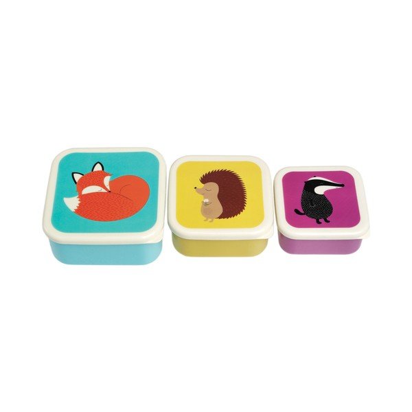 Set di 3 scatole per snack Rusty And Friends Rusty Fox and Friends - Rex London-image-2