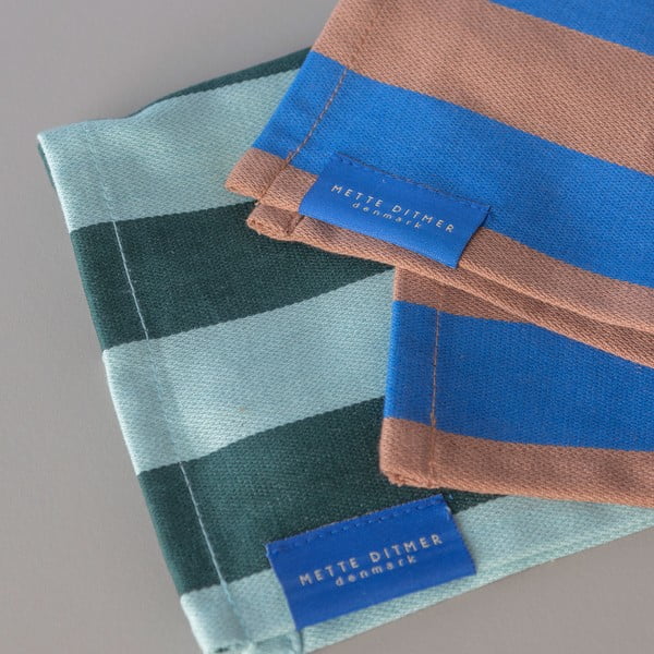 Tovaglioli in tessuto in set da 2 Stripes - Mette Ditmer Denmark-image-2