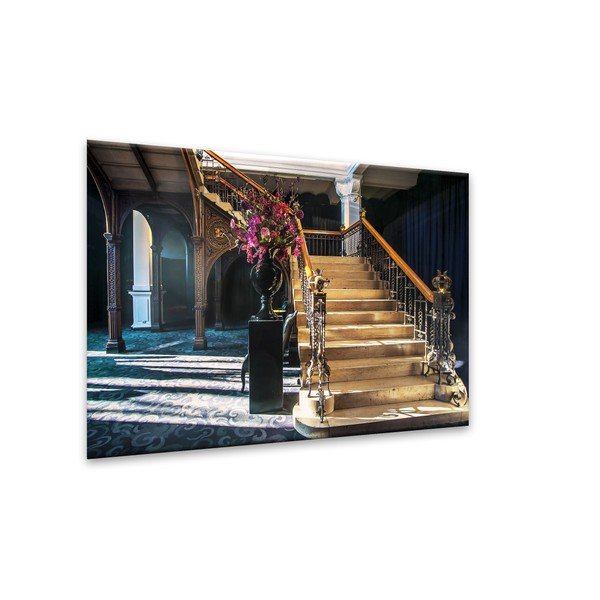 Immagine Glas Modern Blue Curta, 80 x 120 cm - Styler-image-2