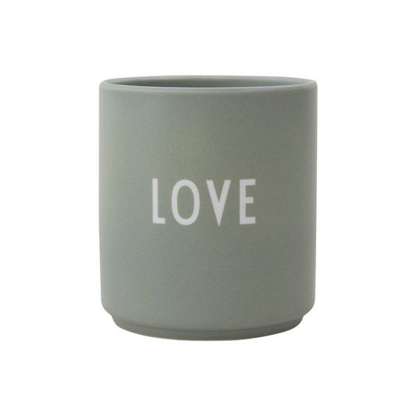 Tazza in porcellana verde 300 ml Dad - Design Letters-image-2