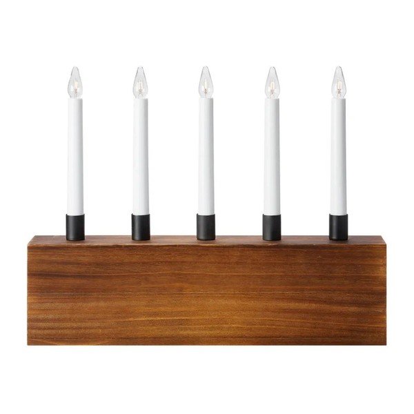 Decorazione luminosa natalizia marrone Albero - Markslöjd