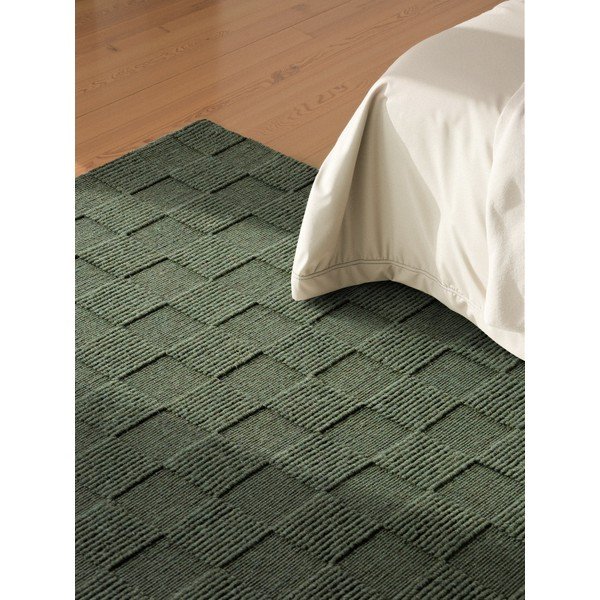 Tappeto verde scuro in lana tessuto a mano 200x300 cm Scala – Villeroy&Boch-image-3