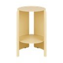 Tavolino rotondo in acciaio ø 32 cm Wa – noo.ma