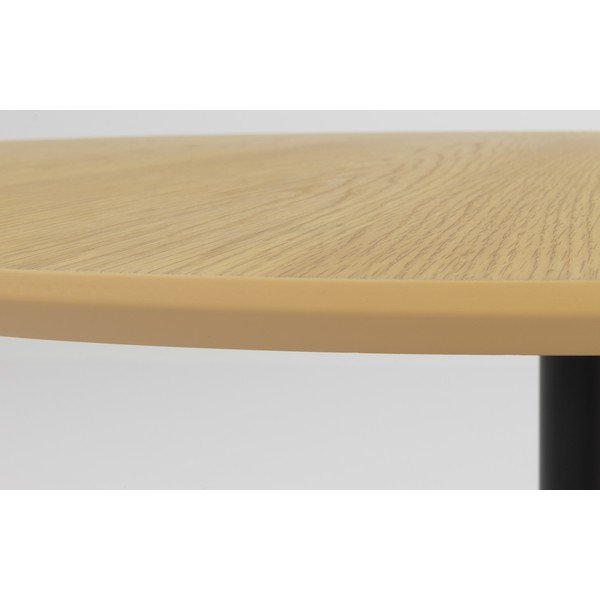 Tavolo da pranzo rotondo con piano in rovere ø 110 cm Taco - Tenzo-image-3