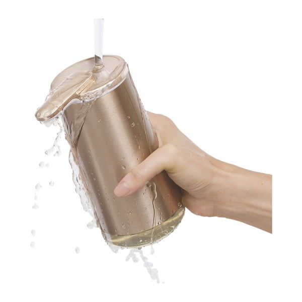 Distributore automatico di sapone in acciaio color oro 266 ml - simplehuman-image-2