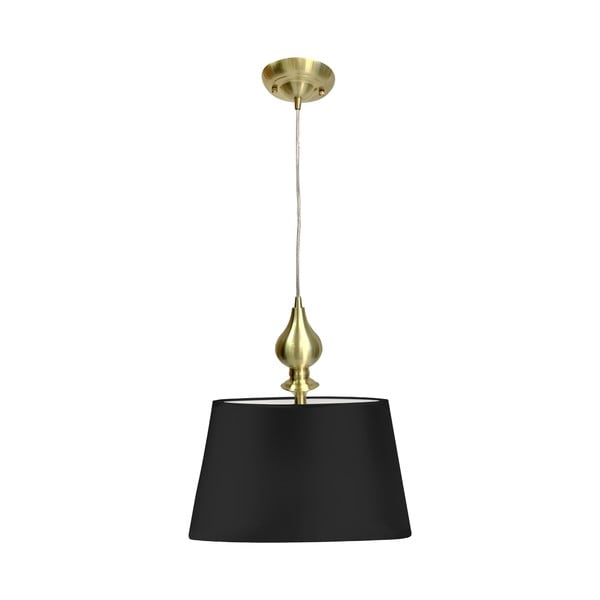 Lampada a sospensione di colore nero-oro ø 35 cm Prima Gold - Candellux Lighting
