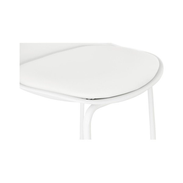 Sgabello mini bar bianco Escal - Kokoon-image-3