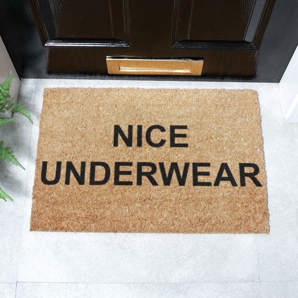 Zerbino in cocco 40x60 cm Nice Underwear - Artsy Doormats-image-2