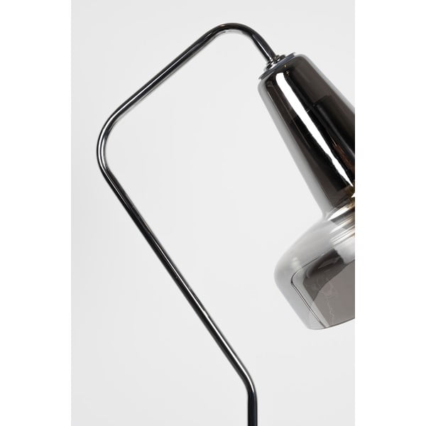 Lampada da terra grigia Anshin - White Label-image-3