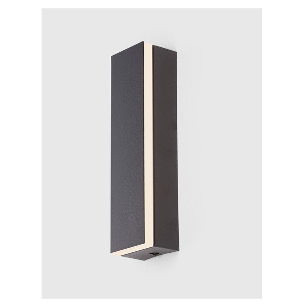Lampada da parete LED nera opaca in alluminio Colby – Nova Luce-image-2