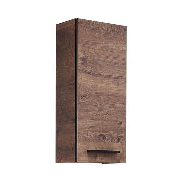 Mobile bagno sospeso marrone in rovere decorato 30x70 cm Set 374 - Pelipal-image-2