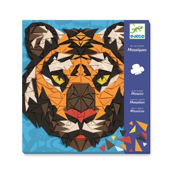 Set creativo ZOO Mozaics - Djeco-image-2
