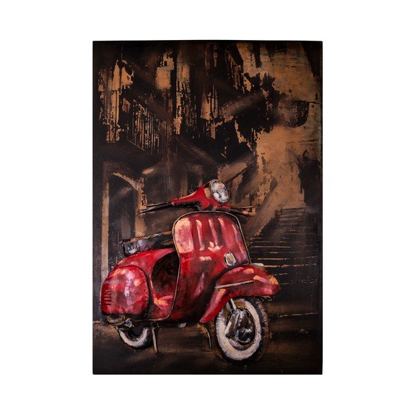 Insegna in metallo Napoli, 80 x 120 cm - Antic Line