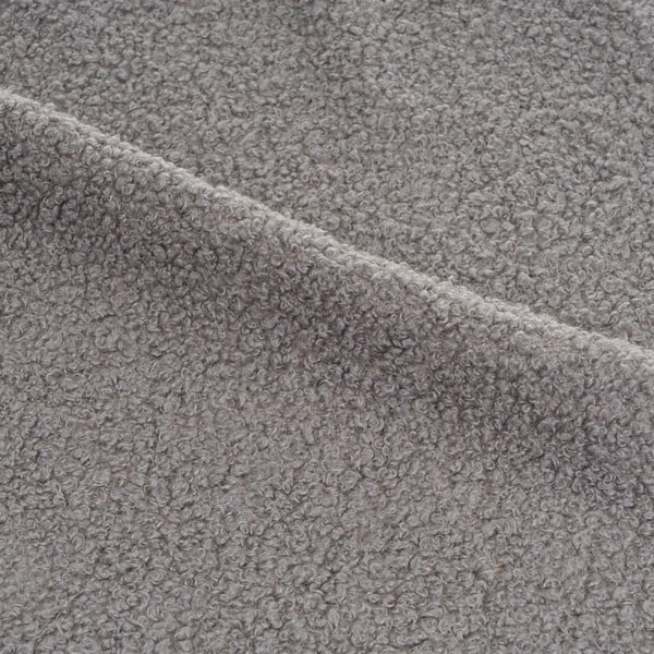 Pelliccia sintetica grigia 60x90 cm Sherpa - Casa Selección-image-1