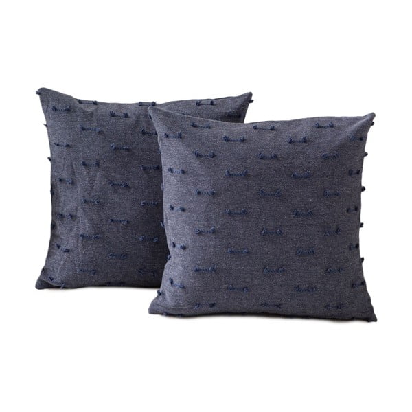 Federe decorative in set 2 pz 43x43 cm Tuffet – Mioli Decor