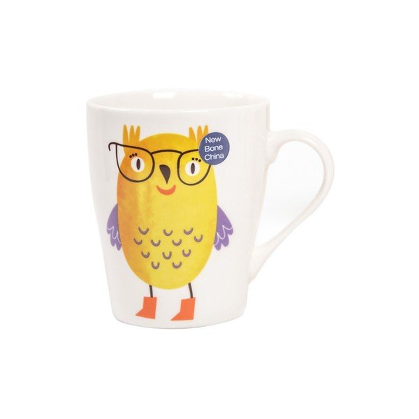 Hrnek z kostního porcelánu Sabichi Wise, 325 ml
