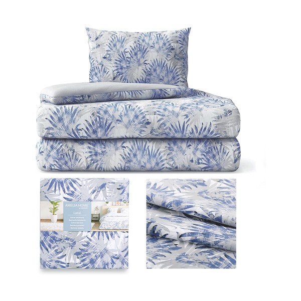 Biancheria da letto in cotone per letto singolo, 135 x 200 cm Averi Lanai - AmeliaHome-image-3