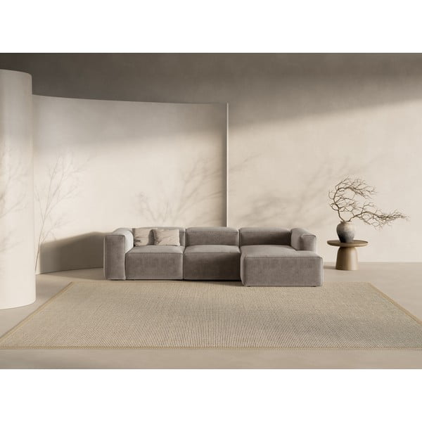 Divano angolare marrone (con penisola a destra/con chaise lounge) Bergamo – Cosmopolitan Design-image-1