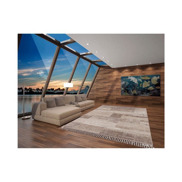 Koberec z vlny Webtappeti Country Gri, 160 x 230 cm-image-1