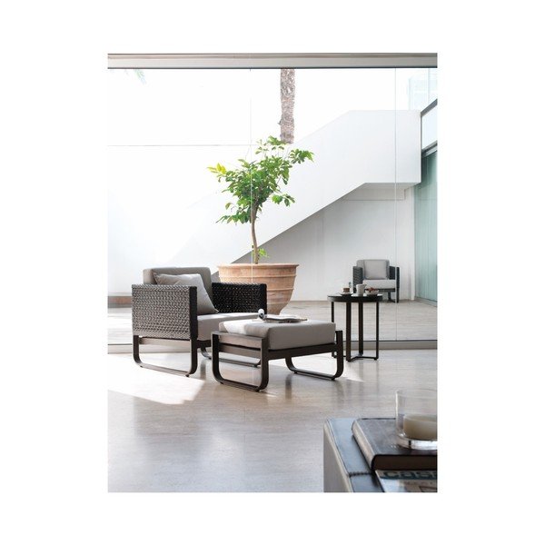 Pouf da giardino Booth, lunghezza 70 cm - Geese-image-1