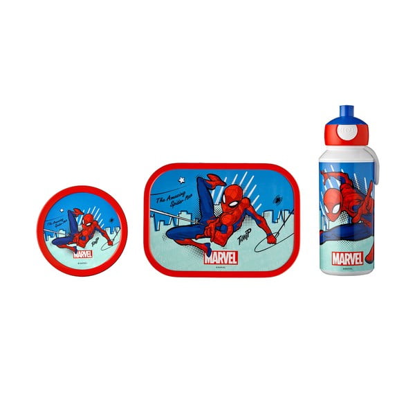 Snack per bambini 2 pezzi/bottiglia Spiderman - Mepal