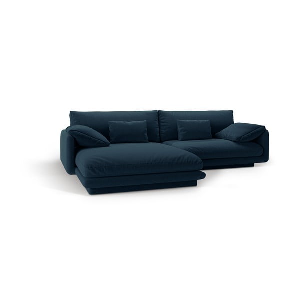 Divano angolare blu scuro (angolo sinistro) Torino - Micadoni Home-image-2