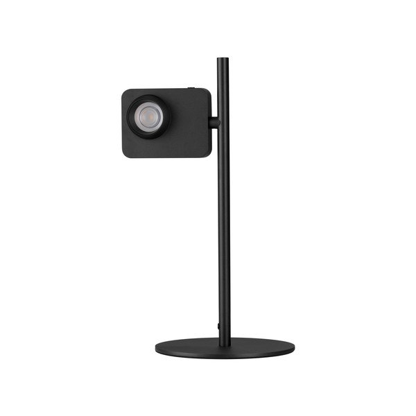 Lampada da tavolo LED nera in alluminio con struttura flessibile/con intensità regolabile (altezza totale 46 cm) Kedros – Nova Luce