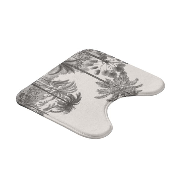 Tappetino da bagno nero e beige 45x45 cm Cocoty - douceur d'intérieur-image-2