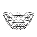 Fruttiera nera Diamond, ⌀ 30 cm Diamond Cut - PT LIVING