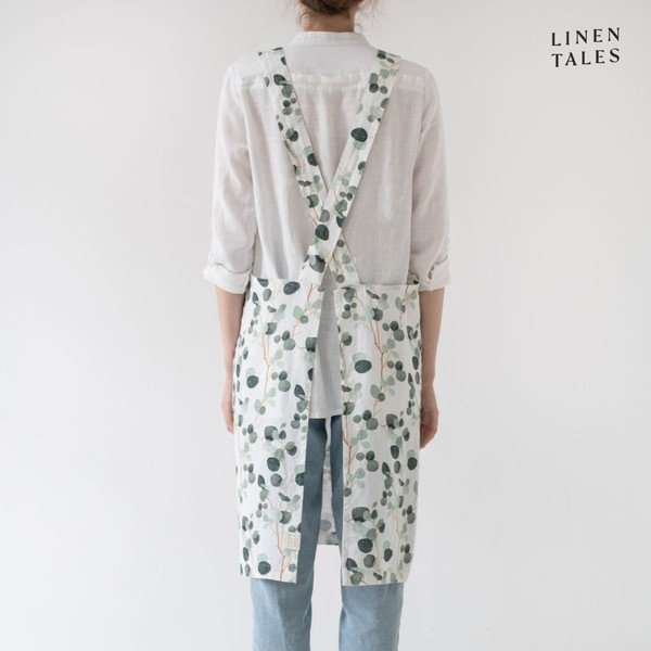 Grembiule in lino Eucalyptus - Linen Tales-image-2