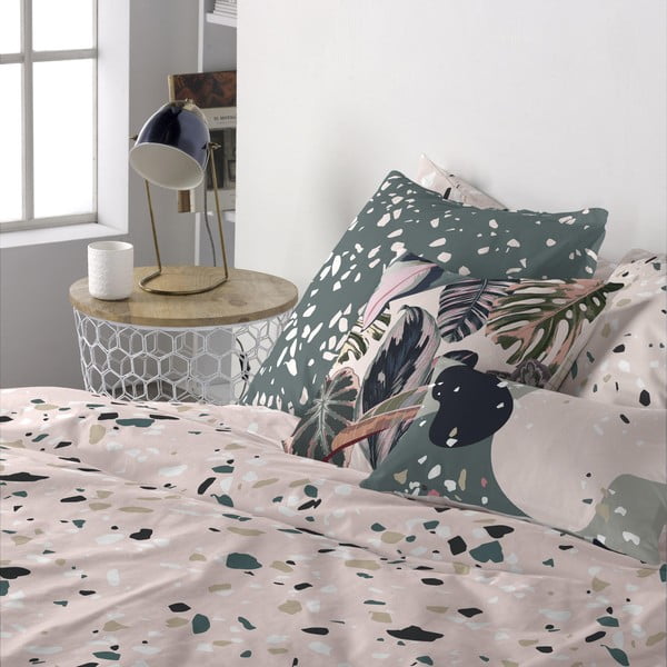 Set di 2 federe in cotone Granite - Blanc-image-1