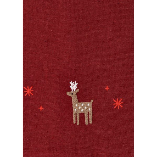 Tovaglia in misto cotone a tema natalizio 150x270 cm Christmas Fable – JUNA-image-2