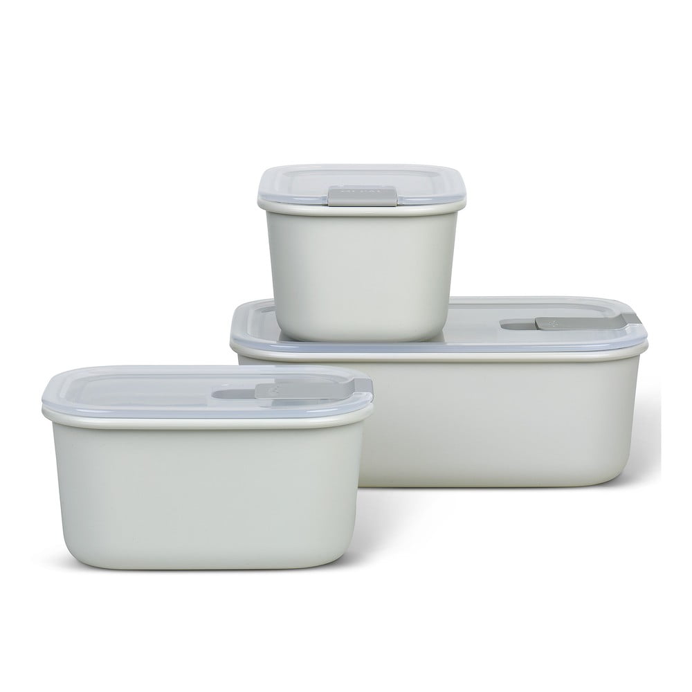 Scatole per alimenti in set da 3 Nordic white - Mepal | Scatole per alimenti
