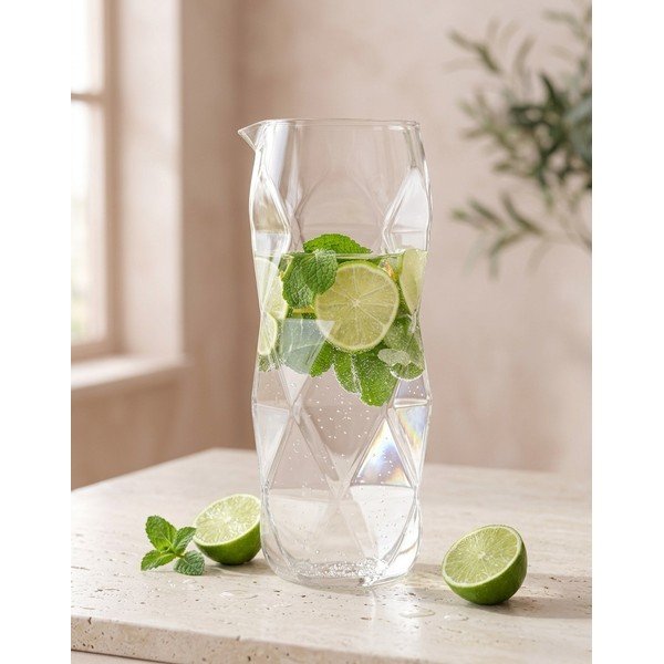 Caraffa in vetro 1 l Geo – Vialli Design-image-1