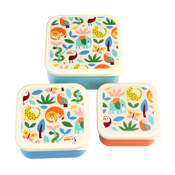Portapranzo per bambini 3 pz Wild Wonders – Rex London