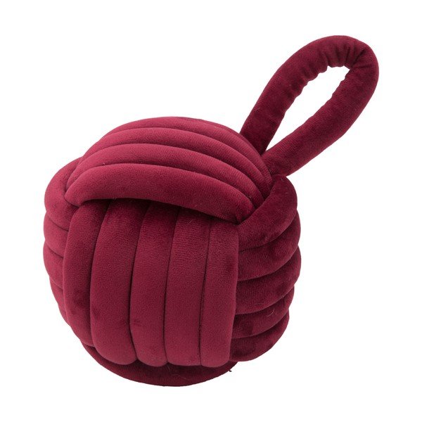 Palla fermaporta rosso vino, ø 14 cm - Mauro Ferretti-image-1
