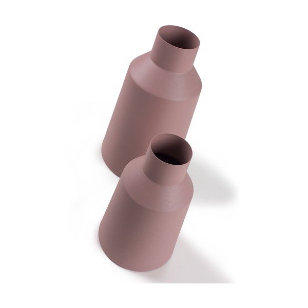 Set di 2 vasi rosa Soco - La Forma-image-2
