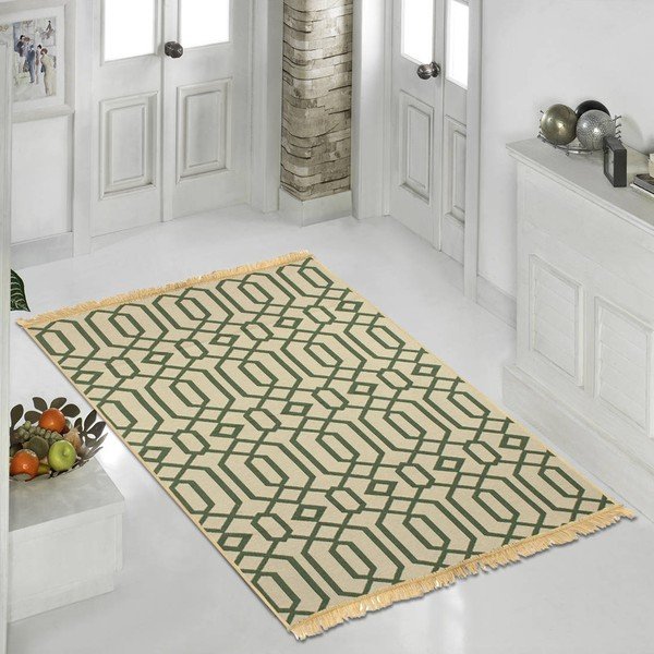 Tappeto verde Kenar, 60 x 90 cm - Ya Rugs-image-2