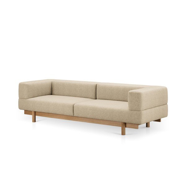 Divano in lana beige 260 cm Alchemist - EMKO-image-2
